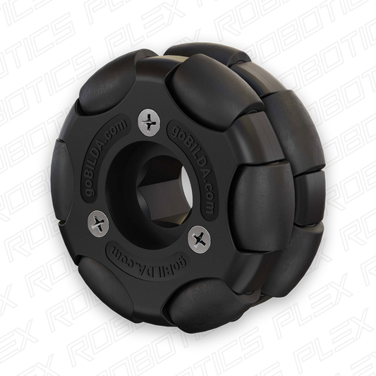 3624 Series Omni Wheel (8mm REX™ Bore, 32mm Diameter, 50A Durometer)