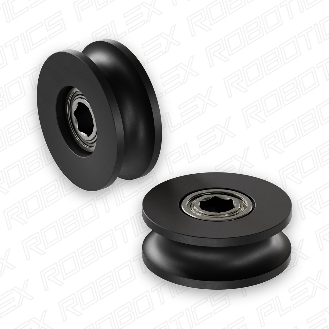 U-Wheel (8mm Groove, 8mm REX™ ID Bearings, 32mm Diameter) - 2 Pack