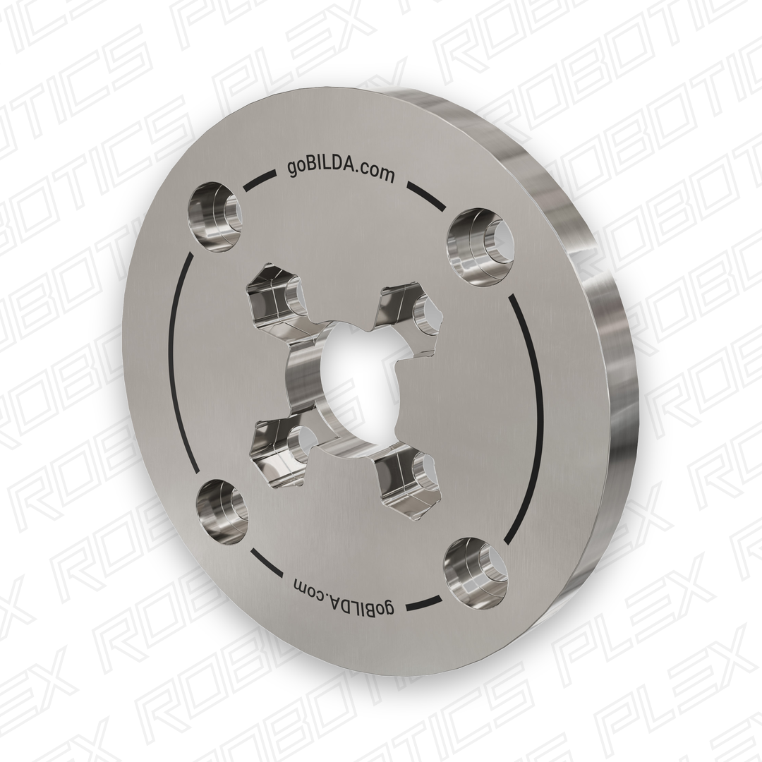 Steel Flywheel (60mm Diameter, 115g, 551 g·cm²)