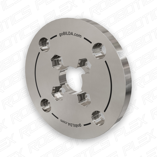 Steel Flywheel (60mm Diameter, 115g, 551 g·cm²)