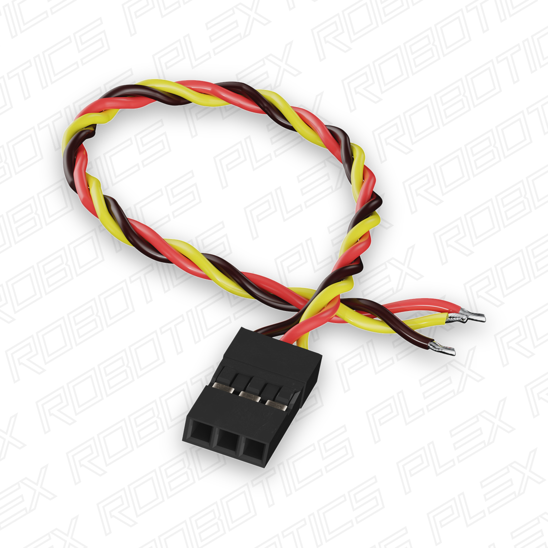 3-Pos TJC8 Servo Lead (MH-FC) - 2 Pack