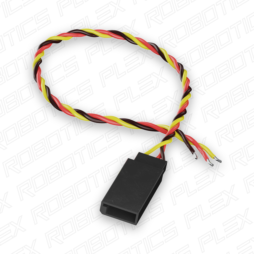3-Pos TJC8 Servo Lead (FH-MC) - 2 Pack