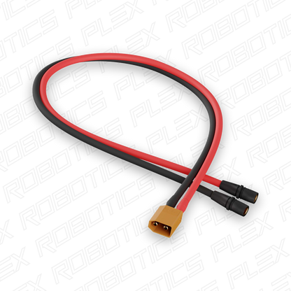 XT30 [FH-MC] to 3.5mm Bullet [MH-FC] Adaptor (300mm Length)