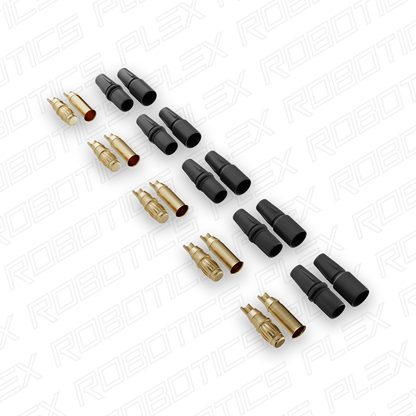 3.5mm Bullet Connector Pack (MH-FC x 5, FH-MC x 5)