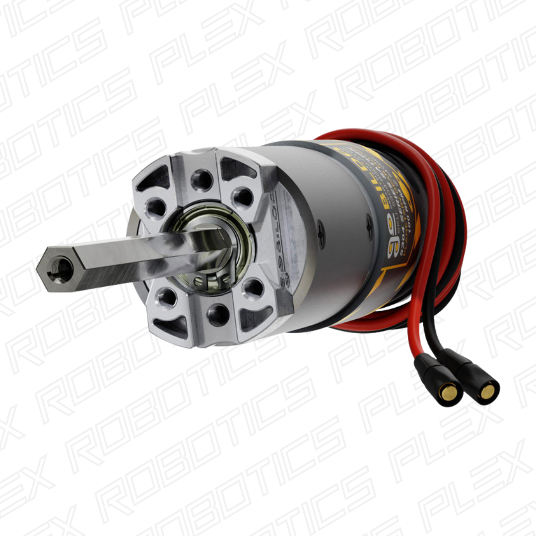 5304 Series Saturn Planetary Gear Motor (80mm Length 8mm REX™ Shaft, 3.3 - 5V Encoder)