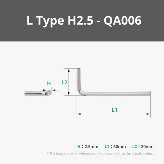 Bambu L Type Hex Wrench