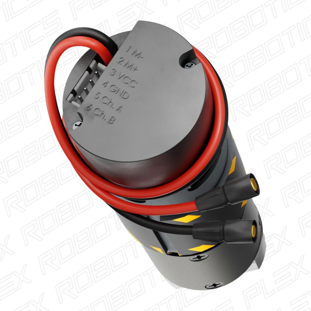 5303 Series Saturn Planetary Gear Motor (24mm Length 8mm REX™ Shaft, 3.3 - 5V Encoder)