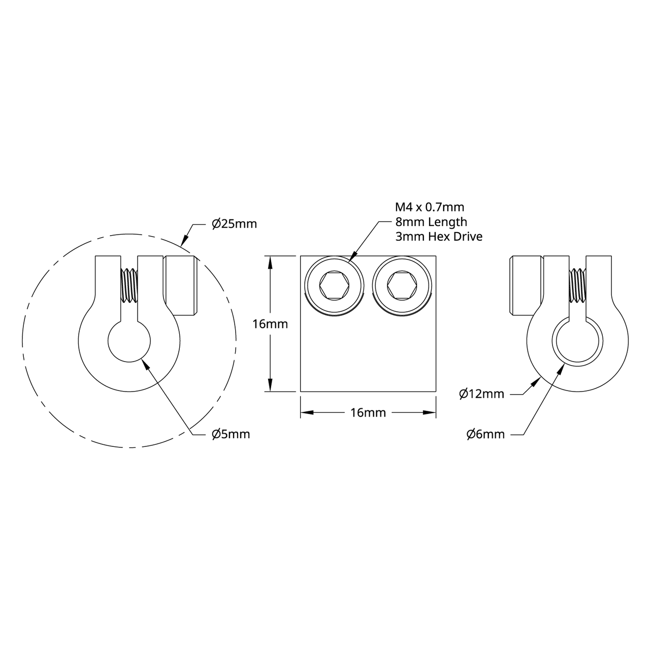 4000 Series Clamping Shaft Coupler