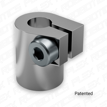 4001 Series Clamping Servo to Shaft Coupler (25 Tooth Spline to 6mm Round Bore)