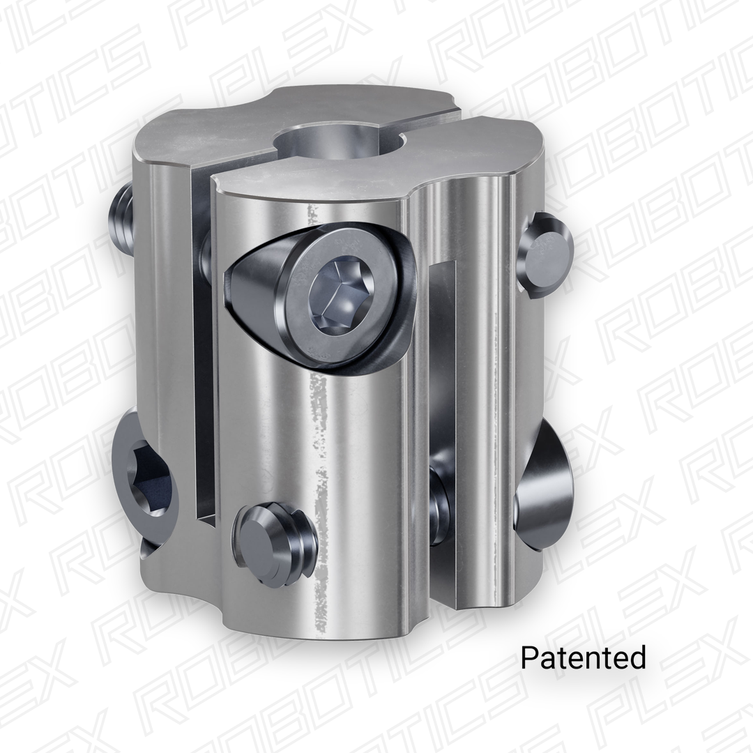 4007 Series Hyper Coupler (6mm Round Bore to 6mm Round Bore)