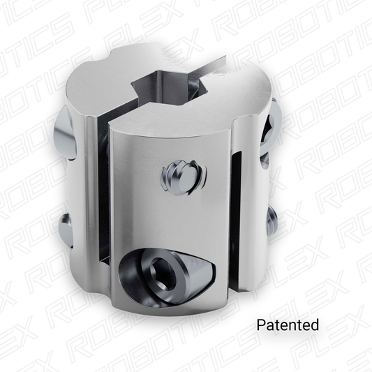4007 Series Hyper Coupler (8mm Round Bore to 8mm REX™ Bore)