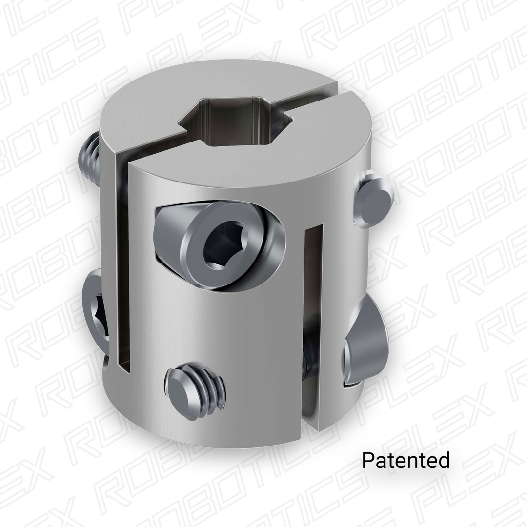 4007 Series Hyper Coupler (6mm D-Bore to 8mm REX Bore™)