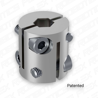 4007 Series Hyper Coupler (6mm D-Bore to 8mm REX Bore™)