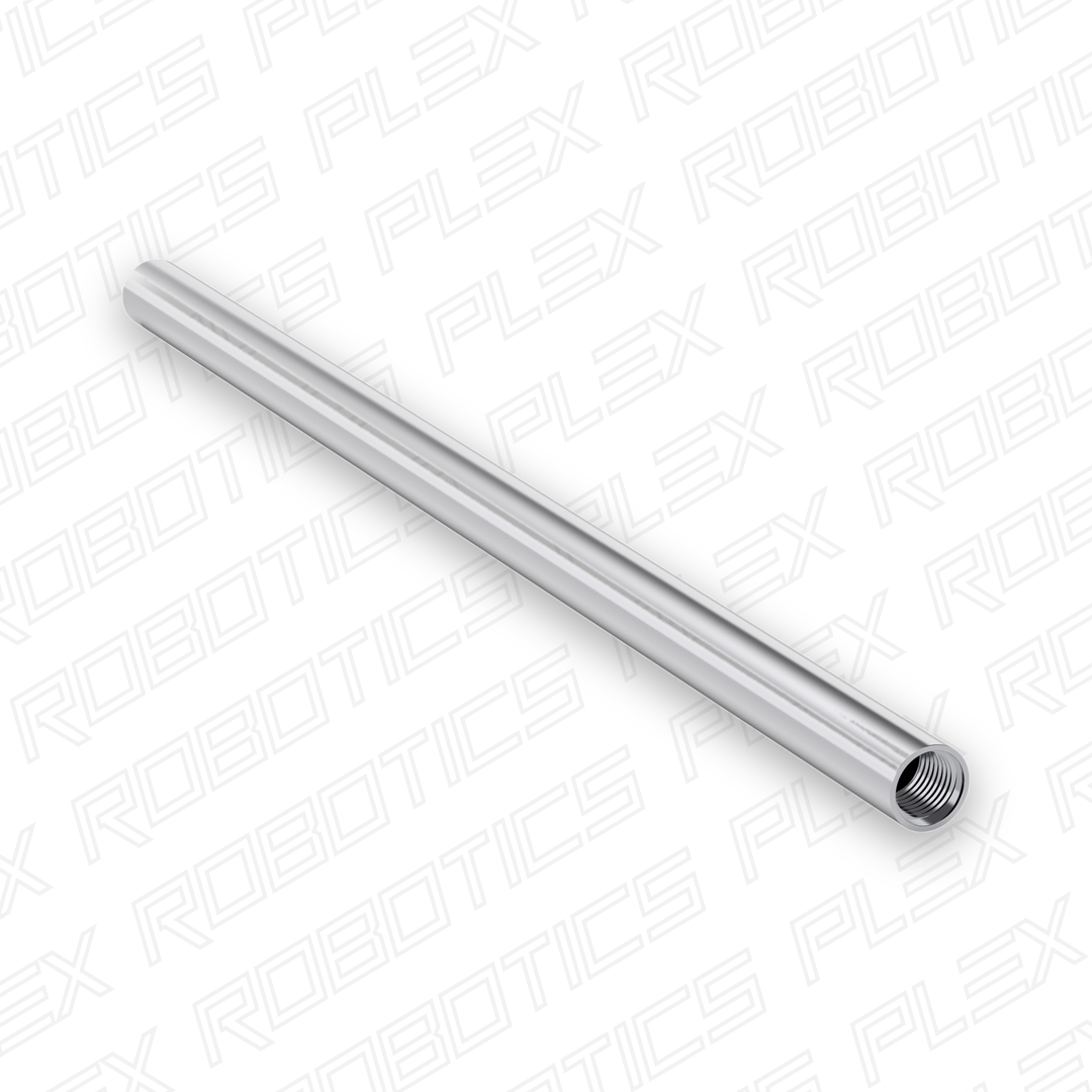 4101 Series Aluminum Tube for Lead Screw Square Nut (10mm ID x 14mm OD, 300mm Length)