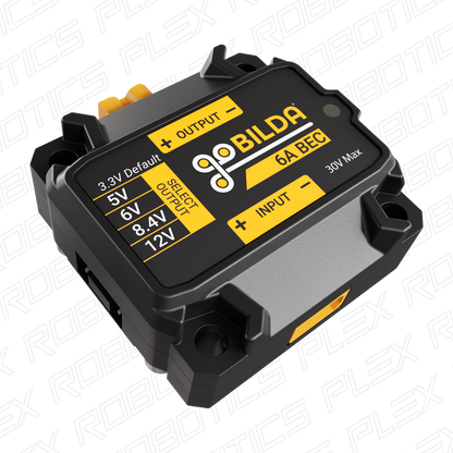 6A BEC / Voltage Regulator (5-30V Input, 3.3V, 5V, 6V, 8.4V, 12V Output, XT30 Connectors)
