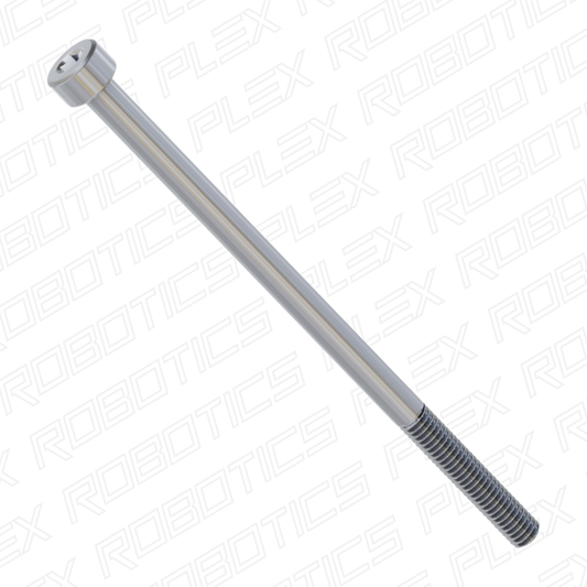 2800 Series Zinc-Plated Steel Socket Head Screw (M4 x 0.7mm, 75mm Length) - 10 Pack