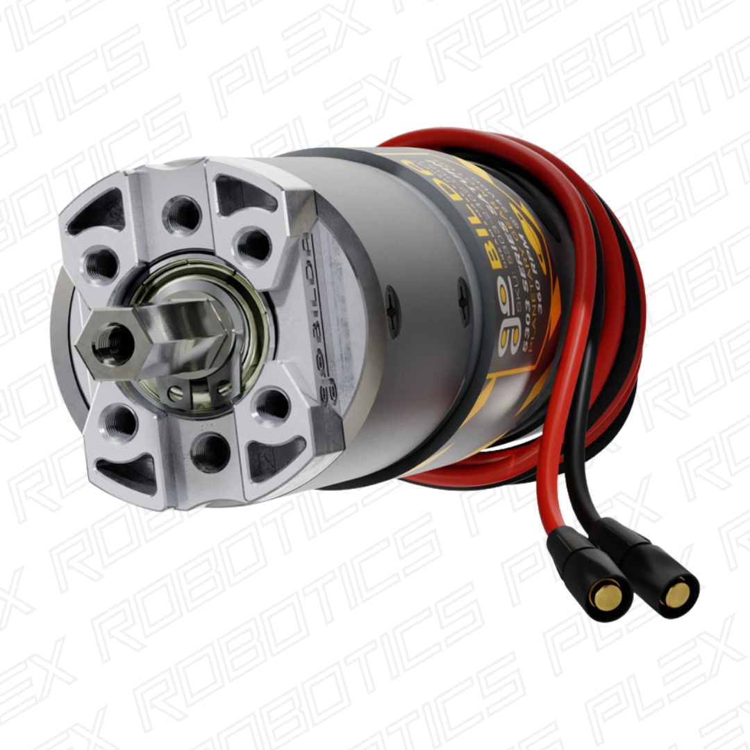 5303 Series Saturn Planetary Gear Motor (24mm Length 8mm REX™ Shaft, 3.3 - 5V Encoder)