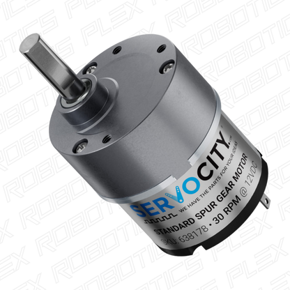 Gear Motor (0.5 RPM - 303 RPM)