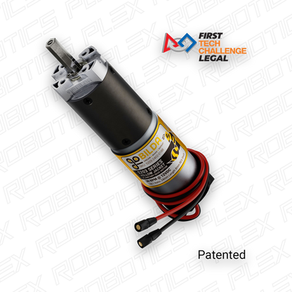 5203 Series Yellow Jacket Planetary Gear Motor (188:1 Ratio, 24mm Length 8mm REX® Shaft, 30 RPM, 3.3 - 5V Encoder)