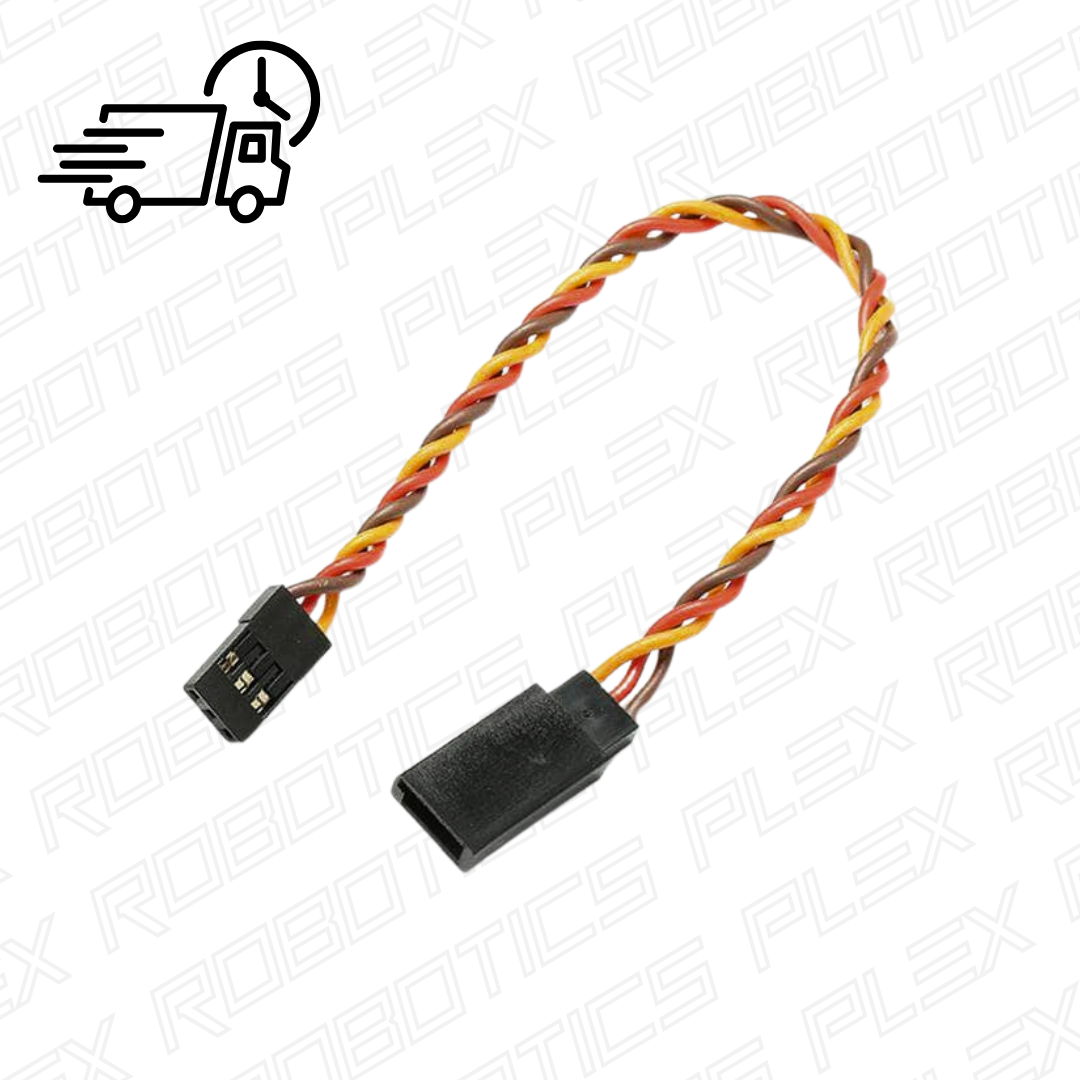 Servo Extension (Twisted Wire, Male to Female, 3-Pos TJC8)