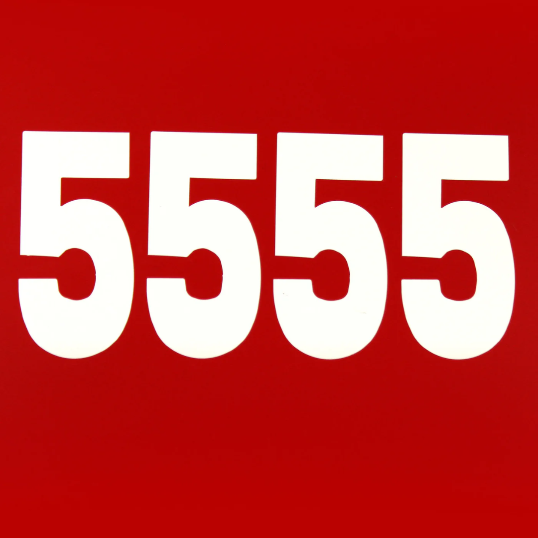 AndyMark FTC Numbers 2 in. Tall Qty. 4