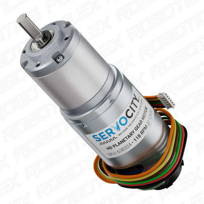 HD Premium Planetary Gear Motor w/Encoder