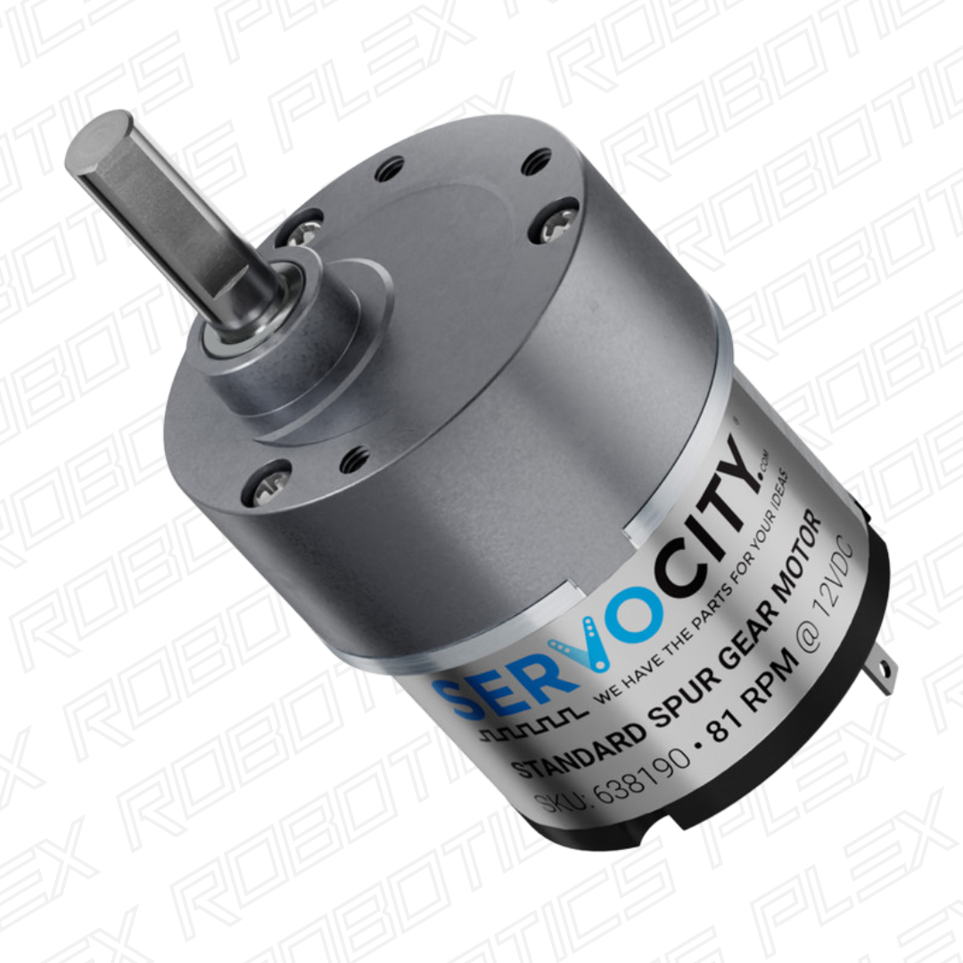 Gear Motor (0.5 RPM - 303 RPM)
