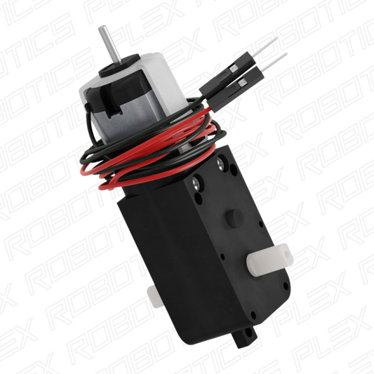 TT Right Angle Gear Motor (48:1 Ratio, 230RPM)