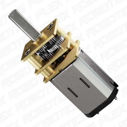 Premium N20 Gear Motor (298:1 Ratio, 90 RPM - 4900 RPM)