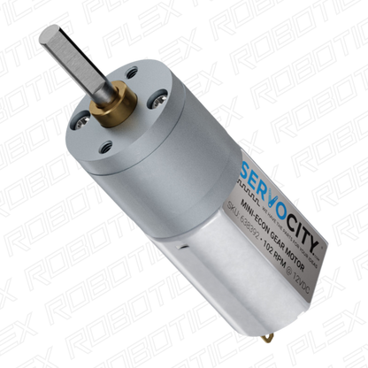Mini Econ Gear Motor (26 RPM - 508 RPM)