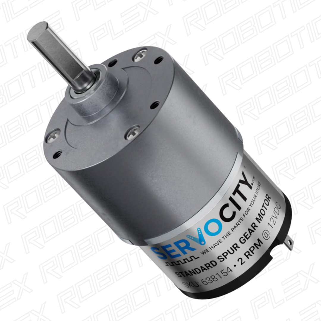 Gear Motor (0.5 RPM - 303 RPM)