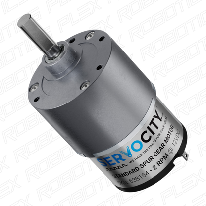 Gear Motor (0.5 RPM - 303 RPM)