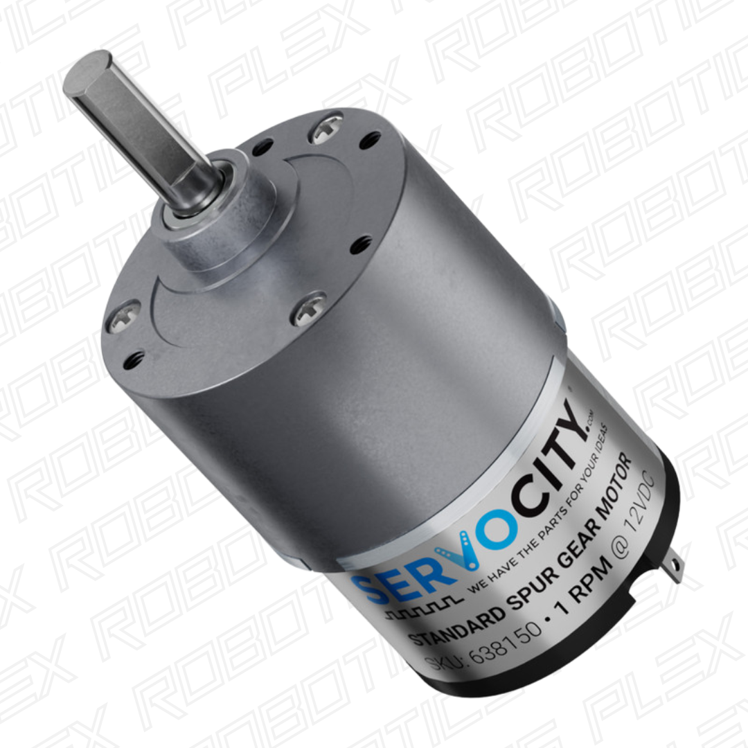 Gear Motor (0.5 RPM - 303 RPM)