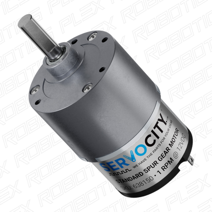 Gear Motor (0.5 RPM - 303 RPM)
