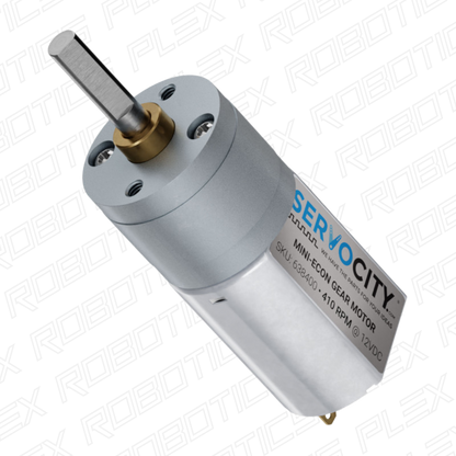 Mini Econ Gear Motor (26 RPM - 508 RPM)