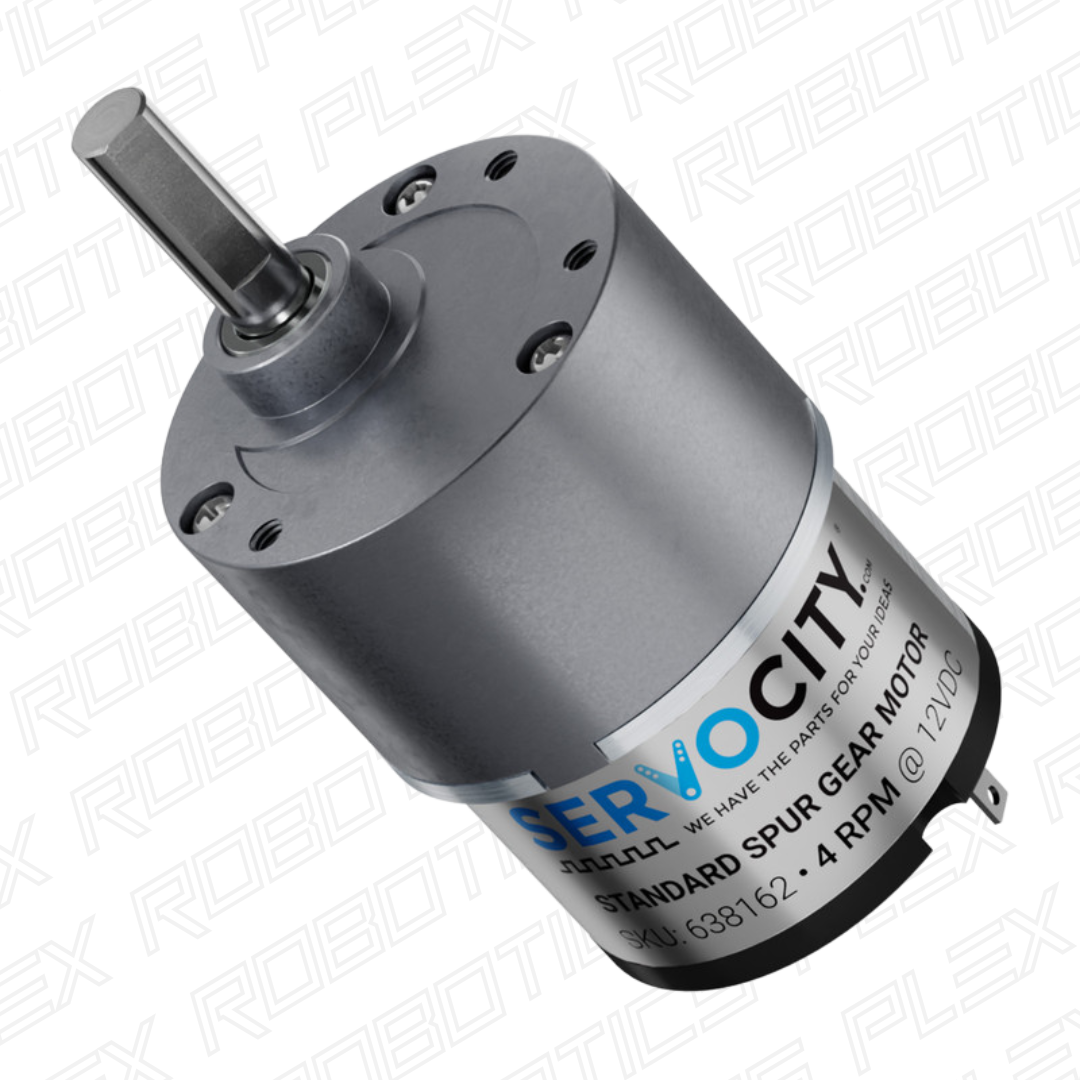 Gear Motor (0.5 RPM - 303 RPM)
