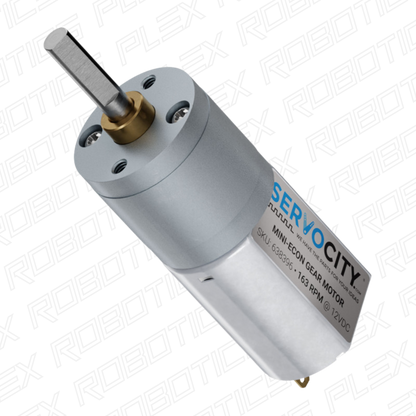 Mini Econ Gear Motor (26 RPM - 508 RPM)
