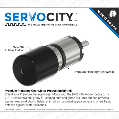 Premium Planetary Gear Motor (26 RPM - 2737 RPM)