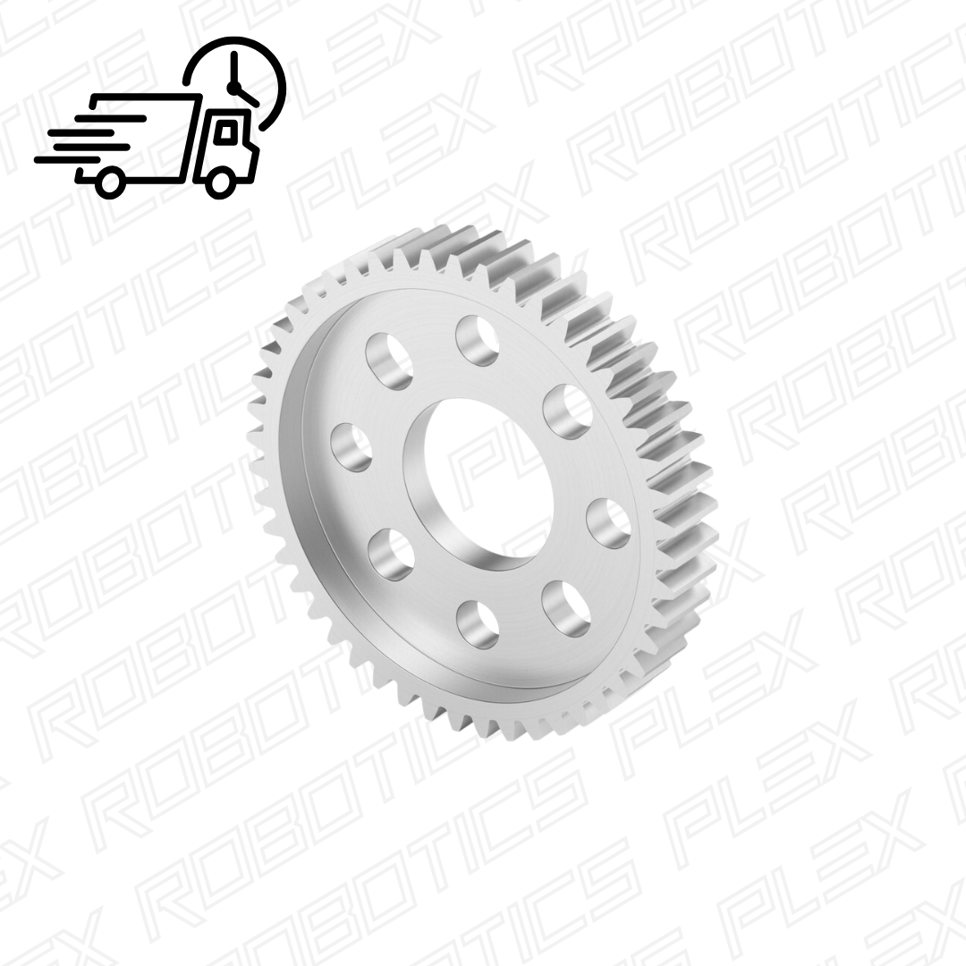 2302 Series Aluminum, MOD 0.8, Hub Mount Gear (14mm Bore)