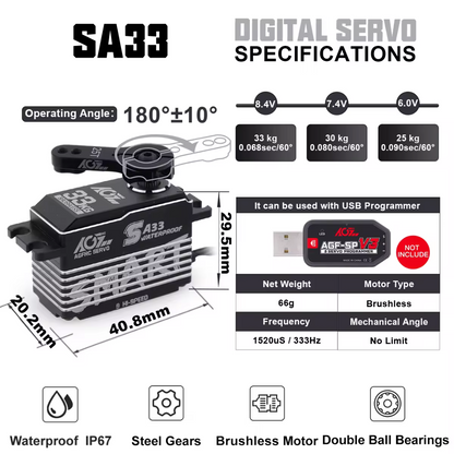 Servo AGF SA33 33Kg