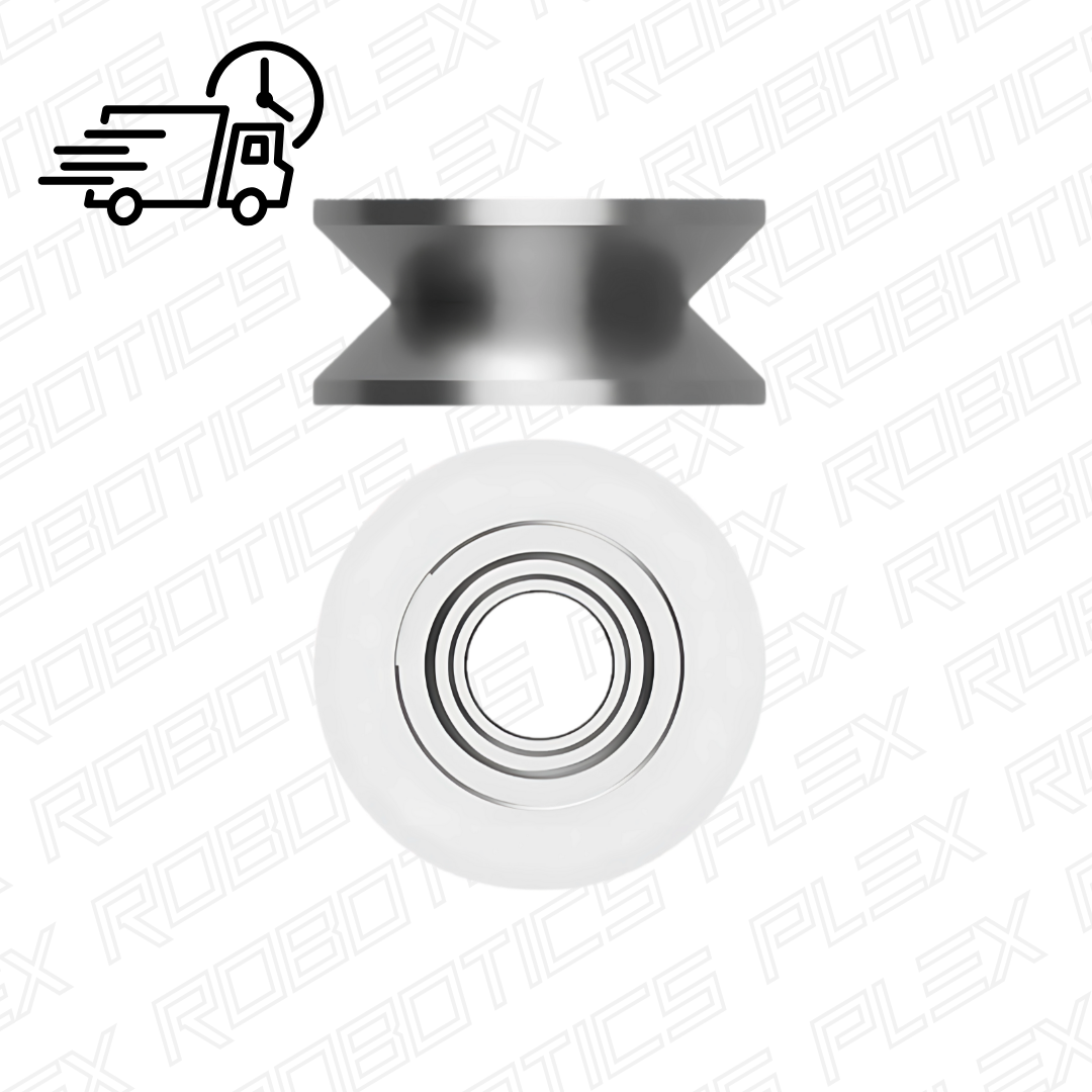 V624ZZ V-Groove Bearing (ID = 4mm, OD = 13mm, W = 6mm) (2 Pack)
