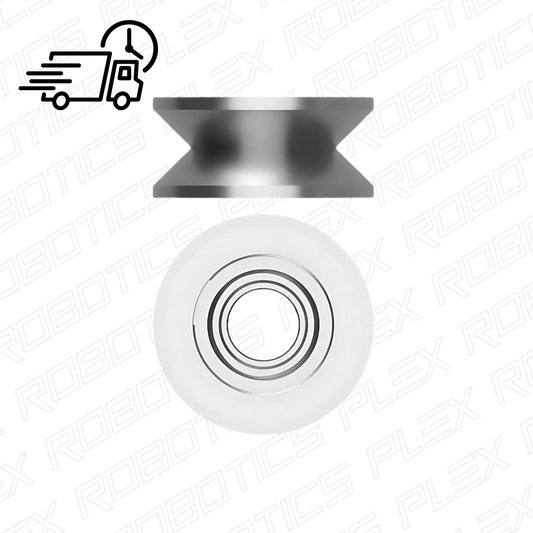V624ZZ V-Groove Bearing (ID = 4mm, OD = 13mm, W = 6mm)