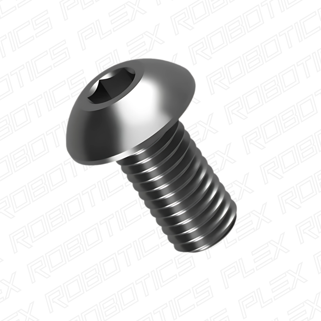 M4 Button Head Screws (100 Pcs.)