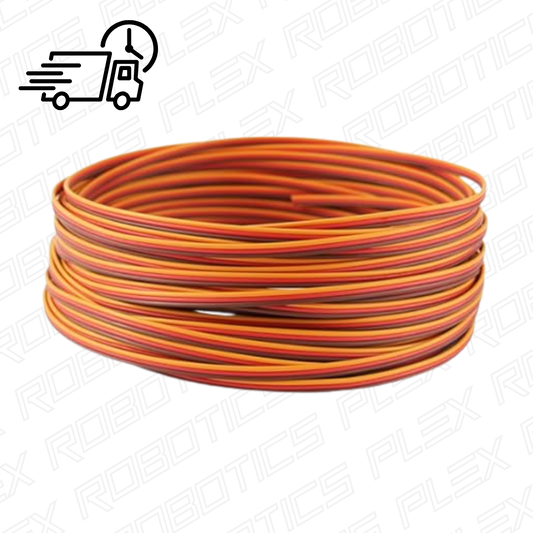 Servo Wire (3 Conductor, 22AWG, 15M Length)