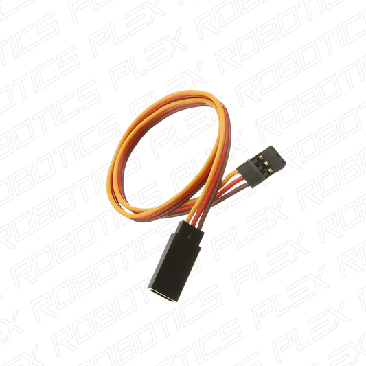 Servo Extension (Straight Wire, Male to Female, 3-Pos TJC8) (2 Pack)