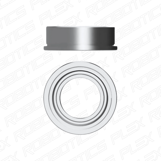 MF148ZZ Flanged Bearing (ID = 8mm, OD = 14mm, W = 4mm) (2 Pack)