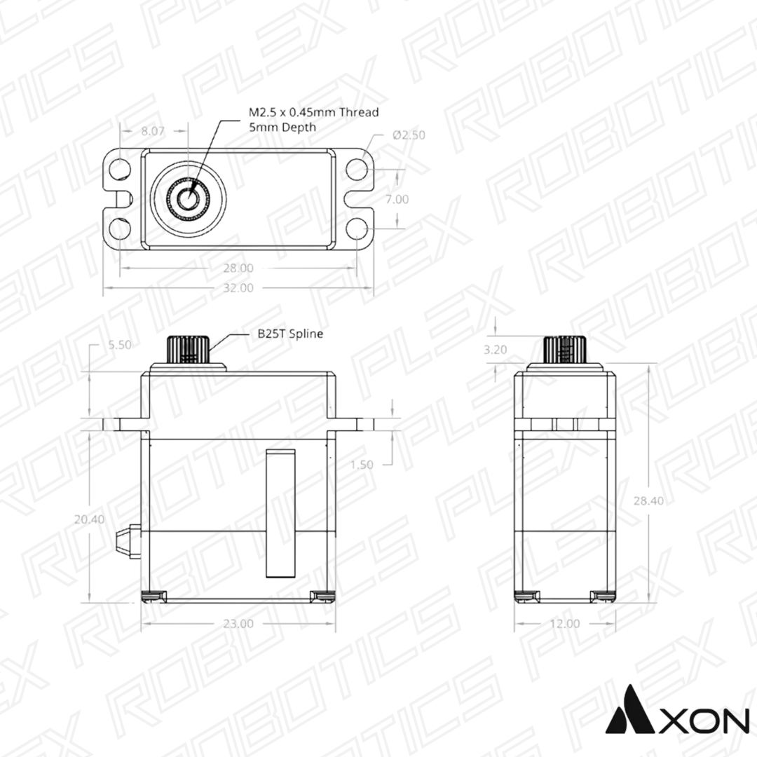 Servo AXON MICRO+