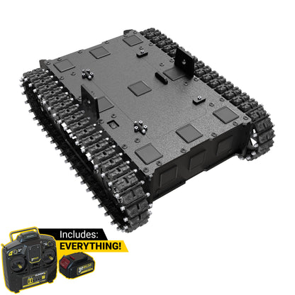 Overlander-T All-Terrain Robot Platform (25lb Payload, 3.8mph) (Without Battery & Charger)