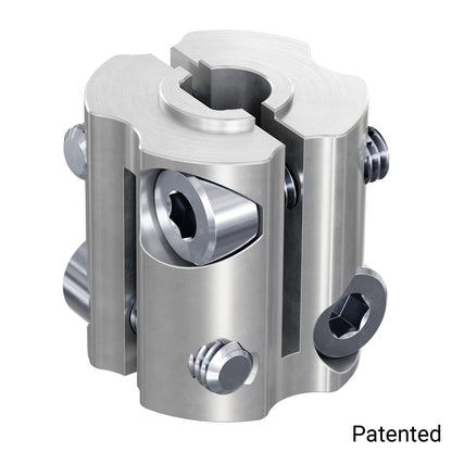 4007 Series Hyper Coupler (6mm D-Bore to 5mm Hex Bore)