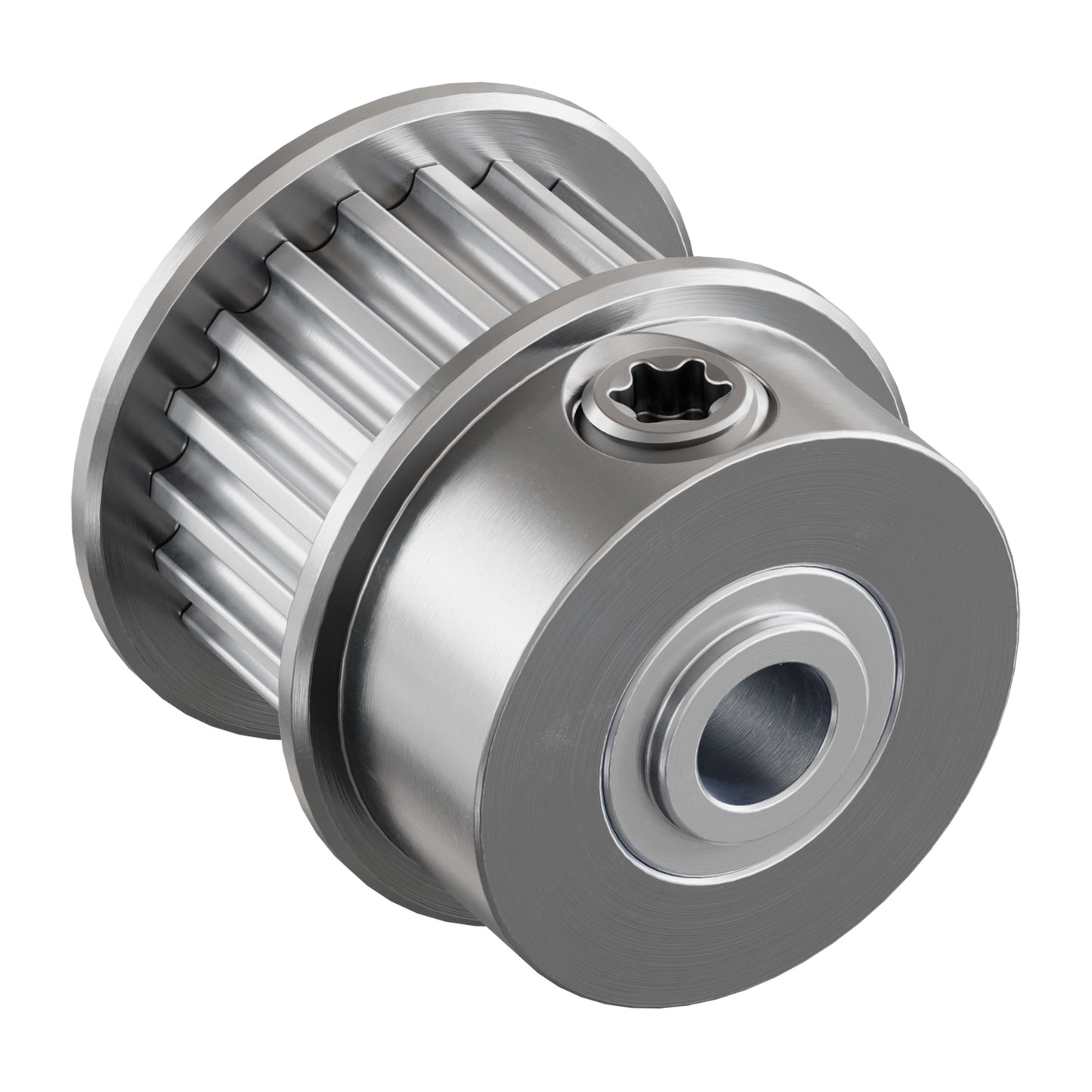 2mm Pitch GT2 Pinion Timing Pulley (1/8" Bore, 20 Tooth)